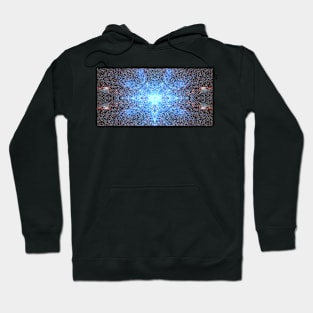 Cross the galaxy - Horizontal Hoodie